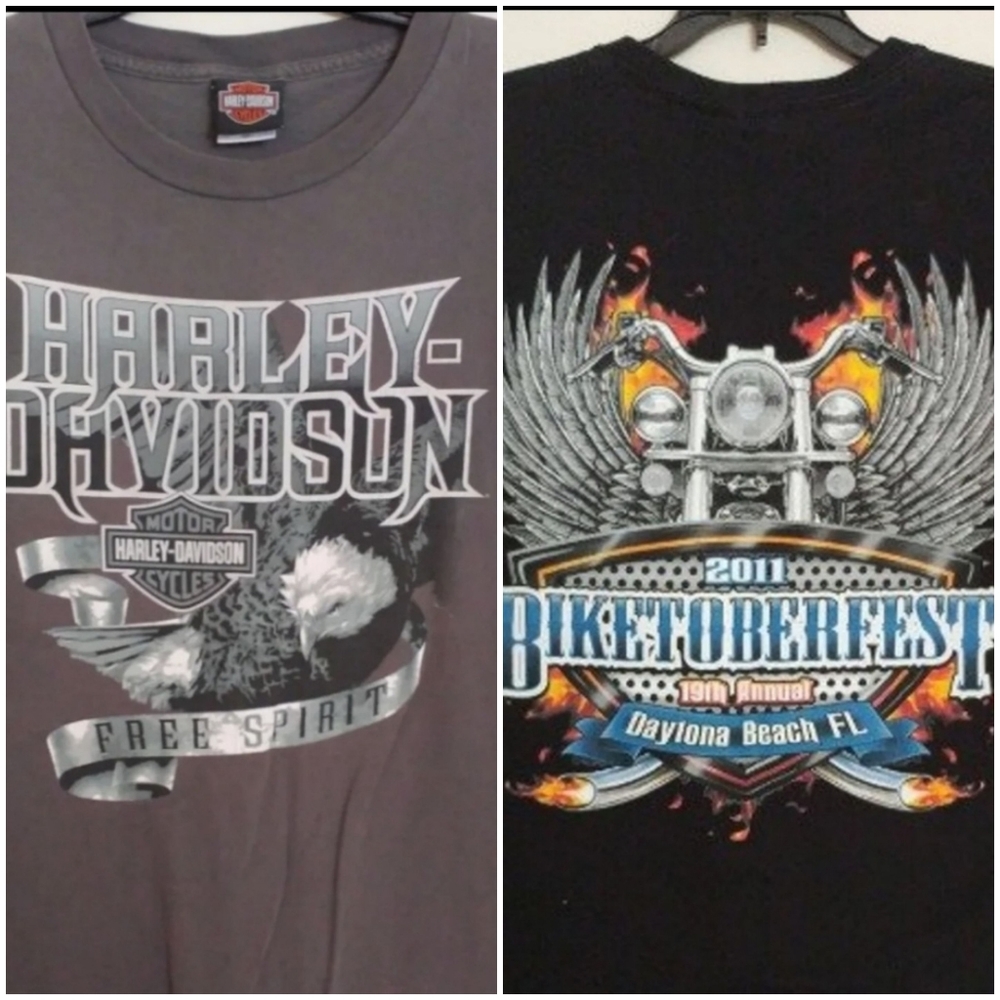Harley Davidson men's shirt plus 1